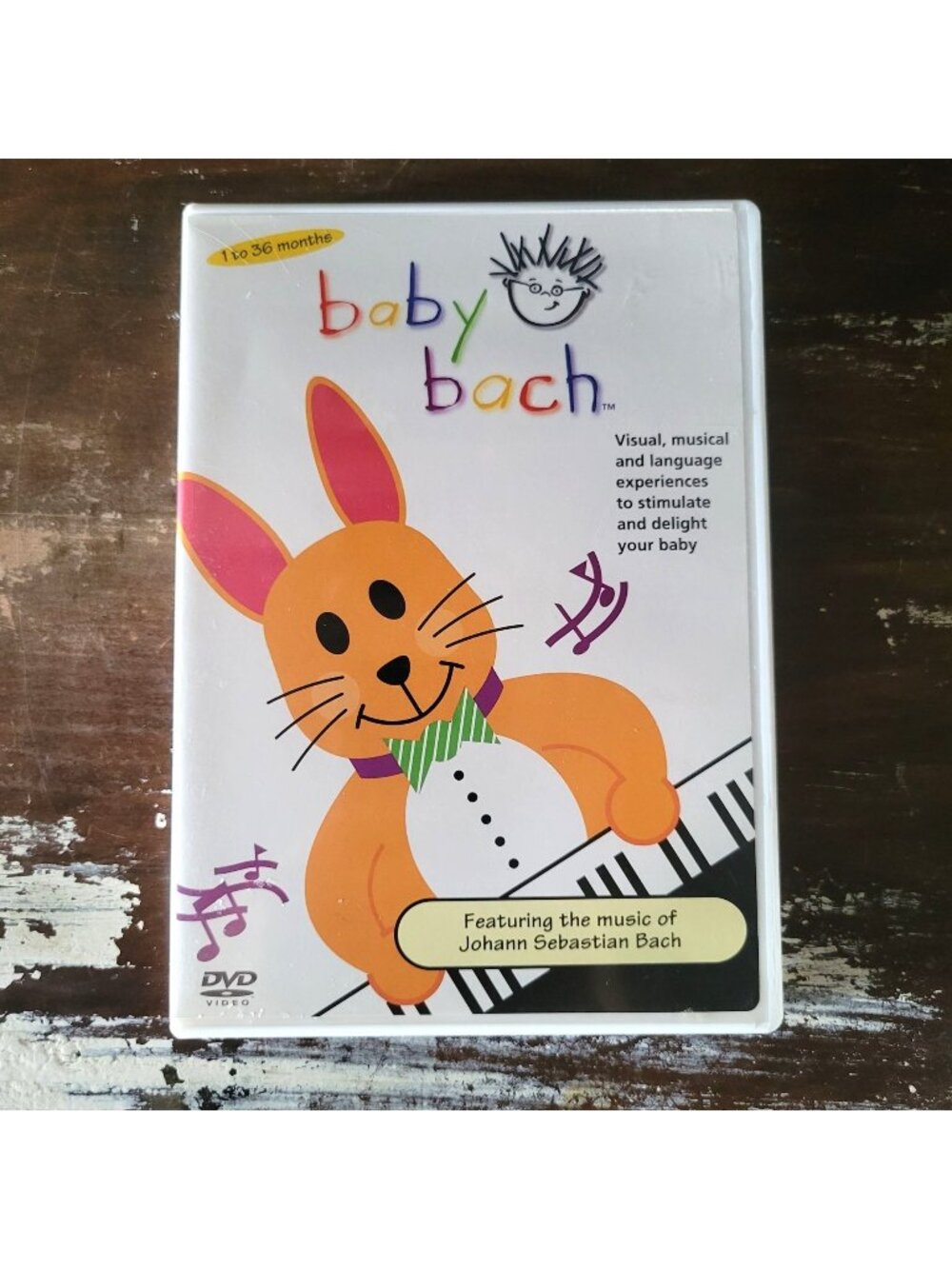 Baby Einstein: Baby Bach (2002 DVD) Visual & Musical Learning Ages 1-36 Months